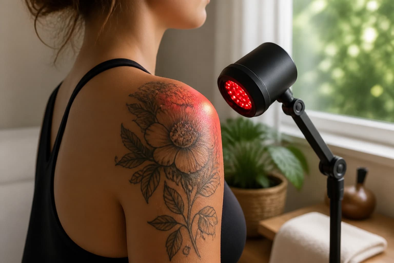 post-healing-red-light-tattoo-recovery