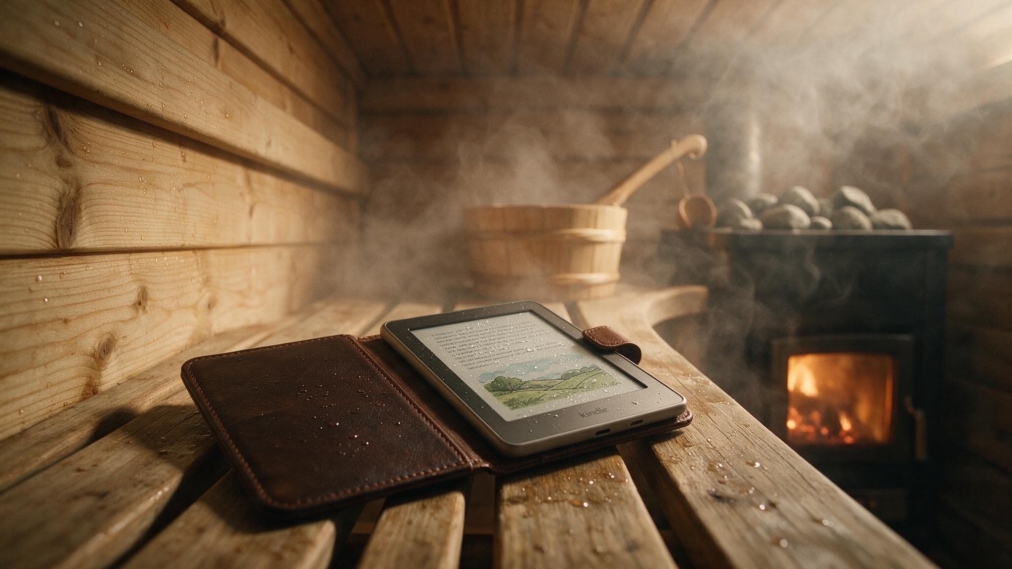 Can I Take My Kindle in the Steam Room? Why Condensation Is the Real Danger