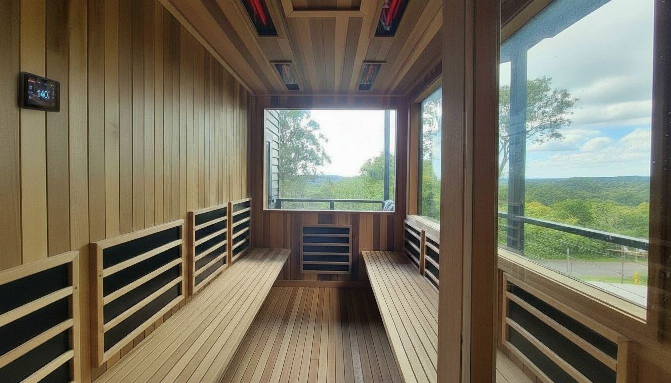 Sierra lifestyle — person relaxing inside