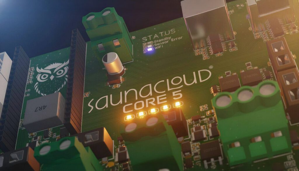 SaunaCloud in-house PCB and electronics manufacturing