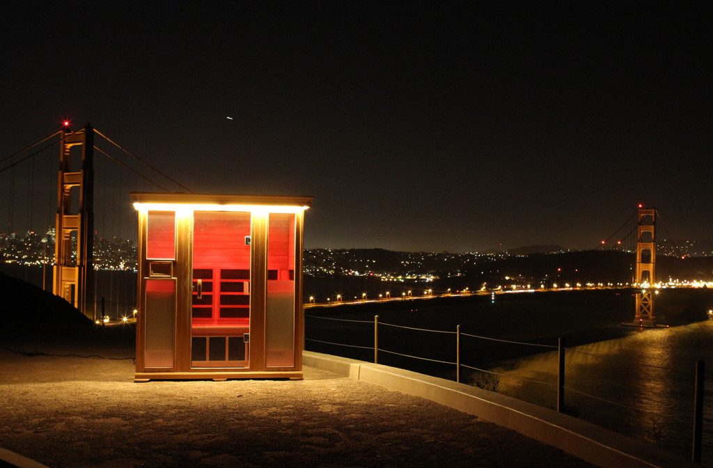 Infrared sauna San Francisco installation