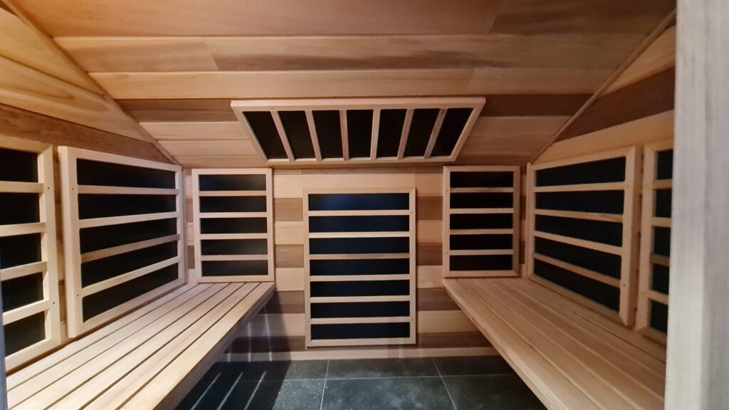 Sauna kit ready for shipment across North America