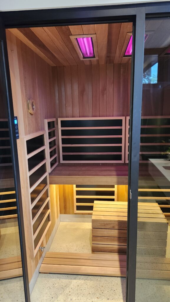 Close-up of premium Western Red Cedar grain detail