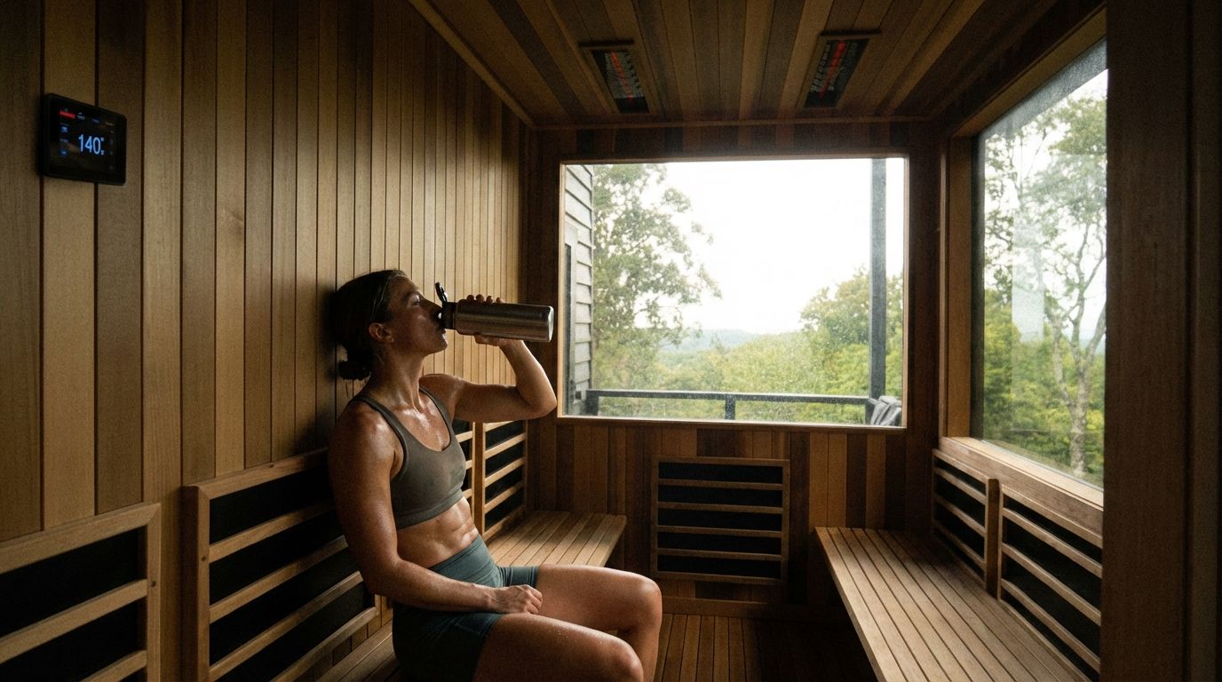 Enjoying your sauna