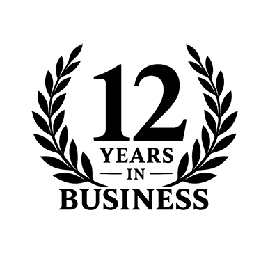 12 years in business
